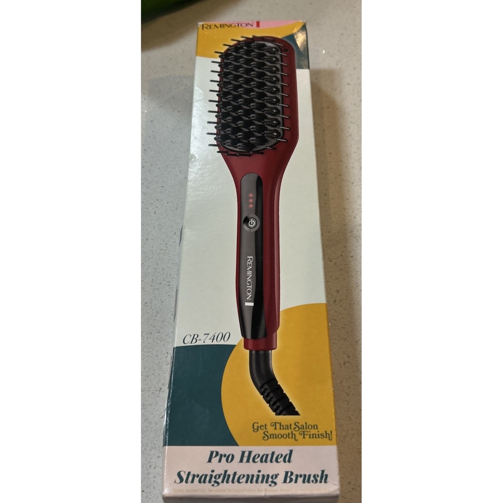 Remington CB7400 Keratin Protect Hair‎ Straighten Brush, Excellent, Used/clean